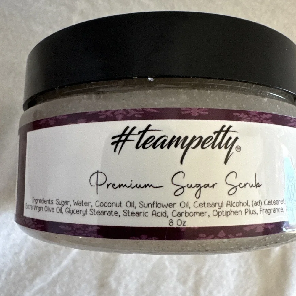 Shea Sugar‎ Body Scrub Sugar Plum Fairy 8 Ou Hydrating Small Batch USA Made